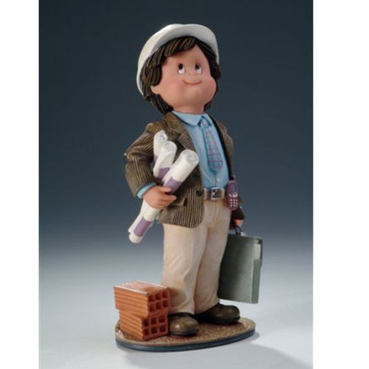 Коллекционная статуэтка из испанской коллекции -  746750 Наблюдение за зданием