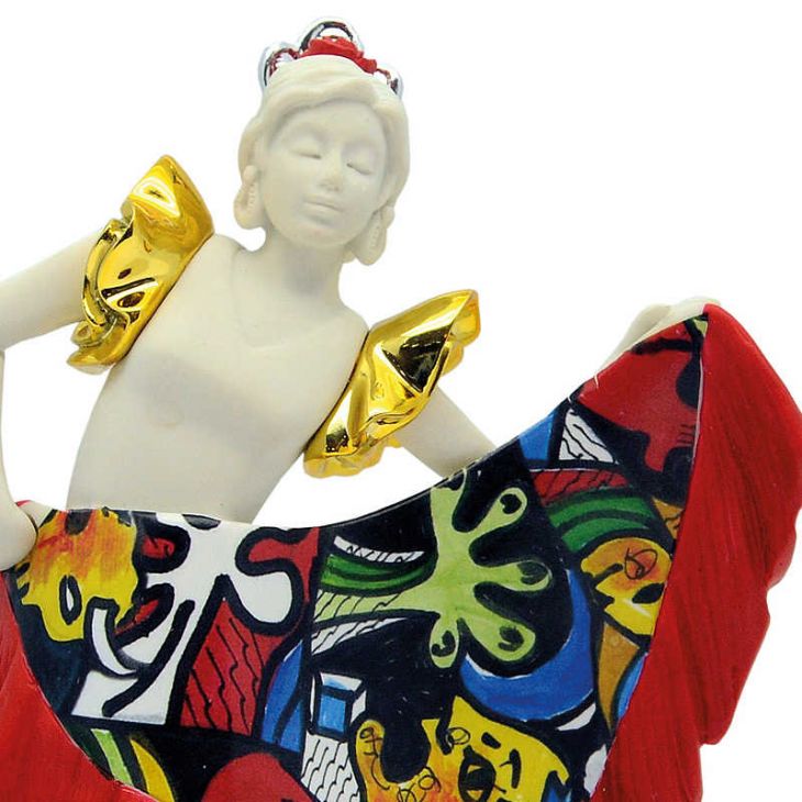 Коллекционная статуэтка из испанской коллекции -  711020/52 "Танцовщица с шалью №52"