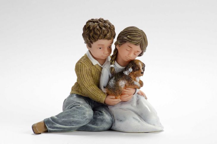 Коллекционная статуэтка из испанской коллекции - Our new friend -Наш новый друг