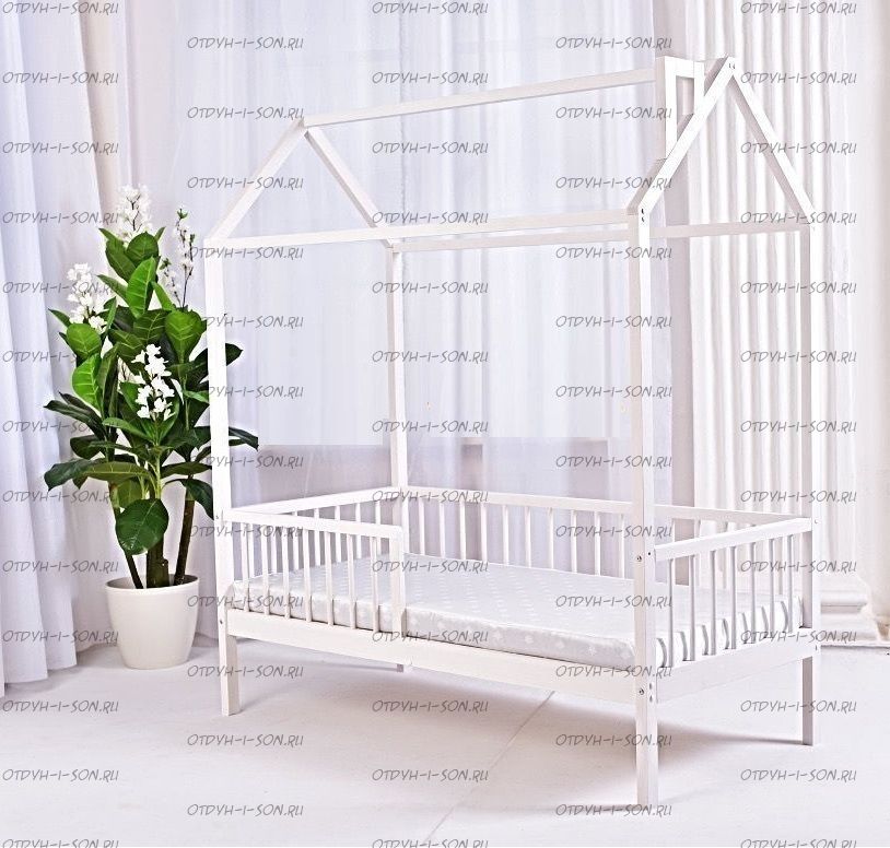 Кровать-домик Simple №2, любые размеры и цвета