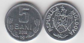 Молдавия 5 бань 2018 год UNC