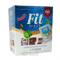 Fit Parad Заменитель сахара на основе эритрита и стевии №8, 60 саше