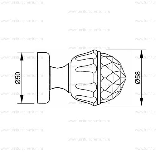 Комплект кноб Mestre 0P6045