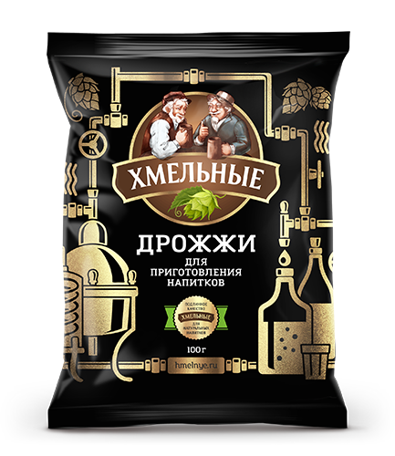 Дрожжи сухие Хмельные NEW 100 гр