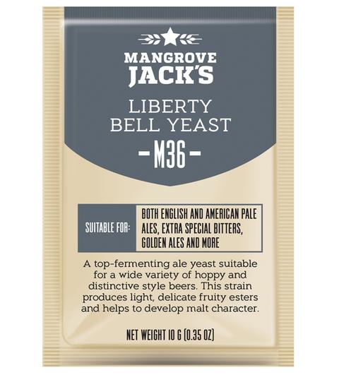 Пивные дрожжи Mangrove Jack's "Liberty Bell Ale M36", 10 г