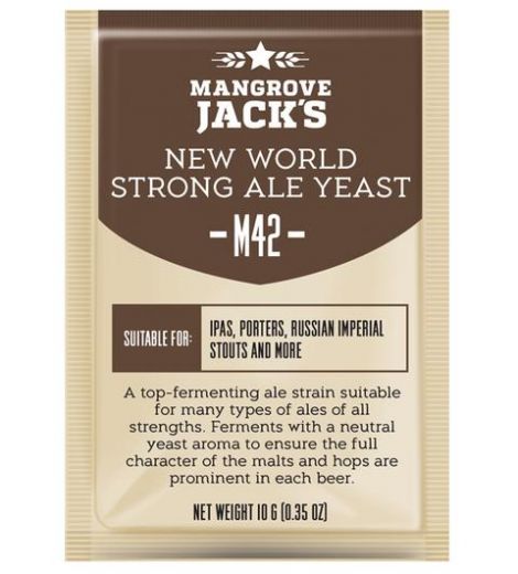 Пивные дрожжи Mangrove Jack's "New World Strong Ale M42", 10 г