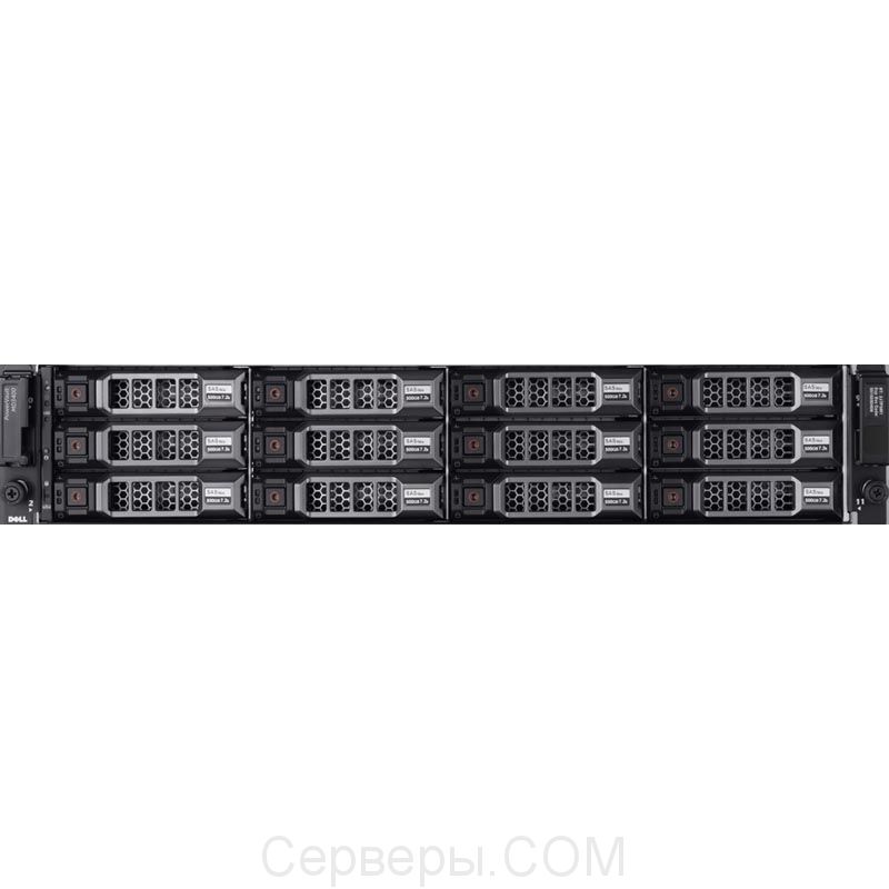 Система хранения Dell PowerVault MD3400 12х3.5" miniSAS HD, 210-ACCG-29