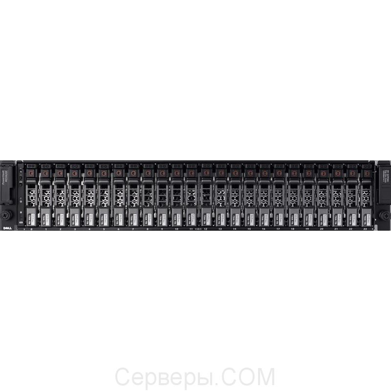 Система хранения Dell PowerVault MD3820f 24х2.5" Fibre Channel 16Gb, 210-ACCT-35