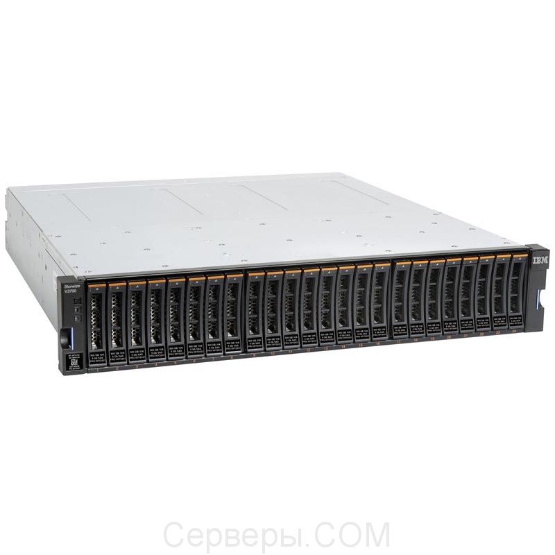 Система хранения Lenovo Storwize V3700 V2 XP Controller Unit 24х2.5" miniSAS HD (12Gb/s), 6535EC4