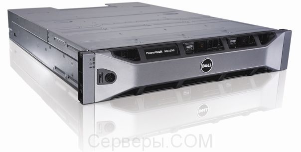 Система хранения Dell PowerVault MD3800i 12х3.5" iSCSI 10Gb, MD3800I-ACCO-02T