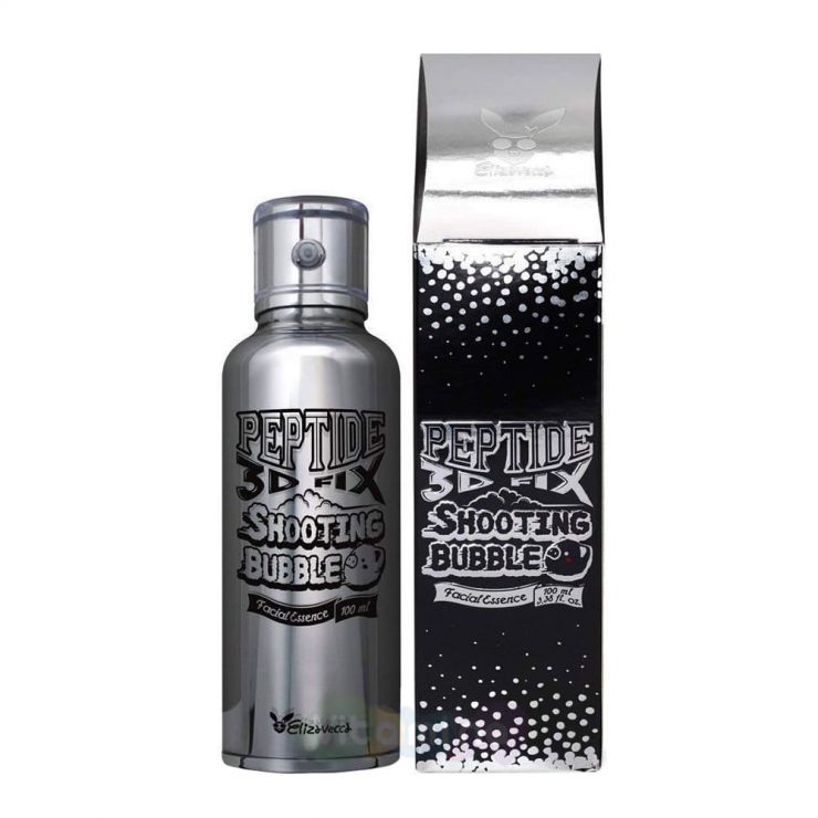 Elizavecca Эссенция для лица с пептидами Peptide 3D Fix Shooting Bubble Facial Essence, 100 мл