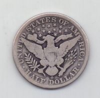 1/2 доллара 1893 года О редкий США