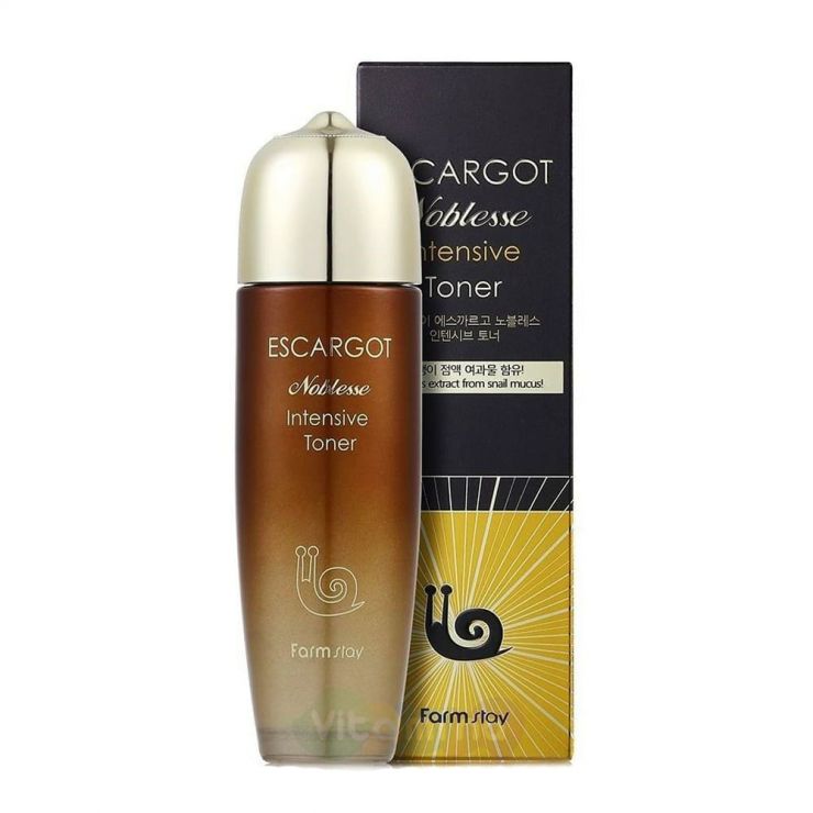 FarmStay Увлажняющий тонер с муцином королевской улитки Escargot Noblesse Intensive Toner, 150 мл