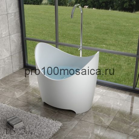 NSB-12090 Ванна из POLYSTONE (акриловый камень) размер,мм: 1200*905*1100 (NS BATH)