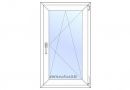 Окно REHAU 700х1200 поворотно-откидное