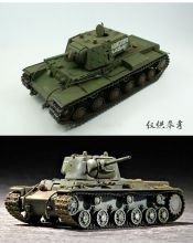 Сборная модель тяжелый советский танк КВ-1  1:72