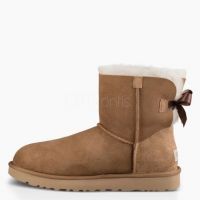 UGG MINI BAILEY BOW II BOOT "CHESTNUT"