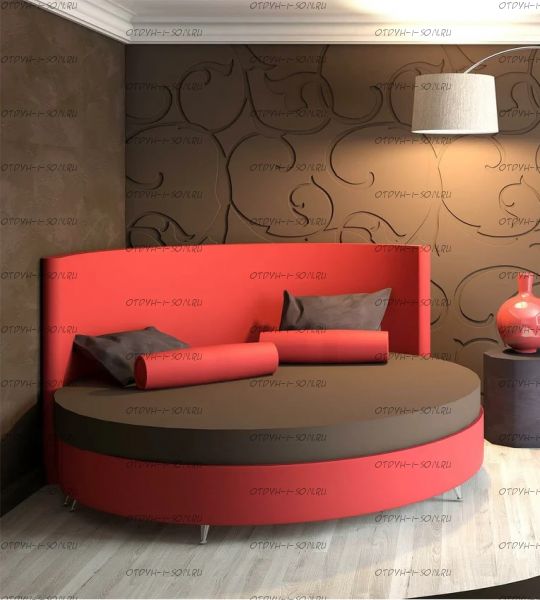 Кровать круглая Амстердам 1079 (б/о)