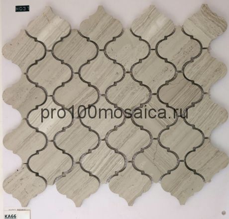 KA66. Мозаика серия Камень чип 68*68, размер, мм: 325*280*6 (Happy Mosaic)