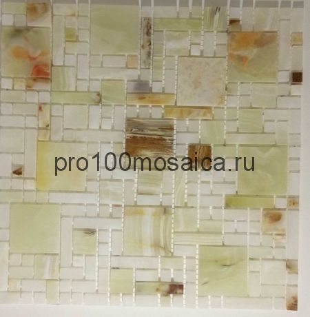 KA27 Мозаика серия Джейд, чип 48*48, размер, мм: 300*300*8 (Happy Mosaic)