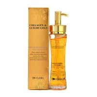 3W CLINIC Эссенция для лица Collagen & Luxury Gold Revitalizing Comfort Gold Essence, 150 мл