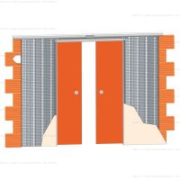 Пенал Casseton Komfort Emotive (полотно 2000 и 2100 мм) конструкция