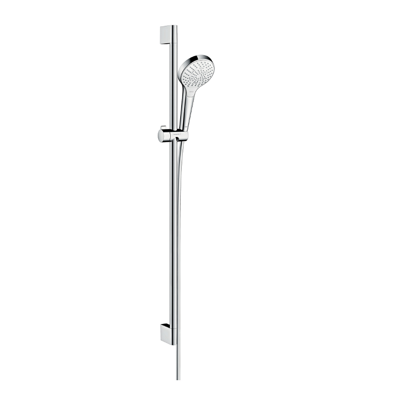 Душевой гарнитур HansGrohe HG Croma Select S Multi со штангой 90 см белый/хром