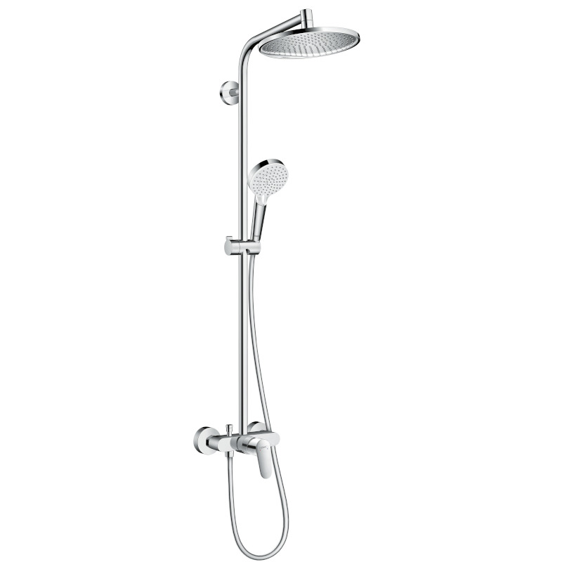 Душевая система HansGrohe HG Crometta S 240 1jet Showerpipe со смесителем хром