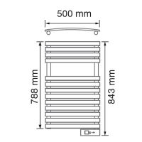 схема плотенцесушителя Rointe D Series DTE030SEC