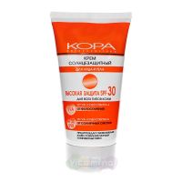 KORA Крем солнцезащитный для лица и тела SPF30, 150 мл