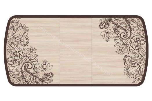 Стол обеденный "Бостон 3" раздвижной