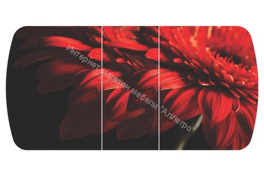 Стол обеденный "Бостон 3" раздвижной