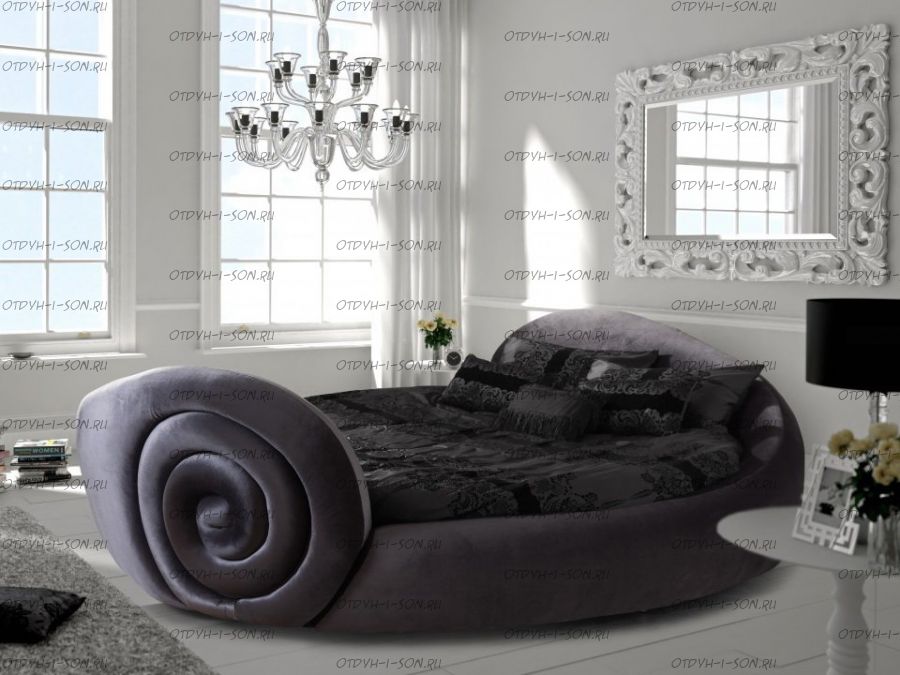 Кровать круглая Амстердам 1051 (б/о)