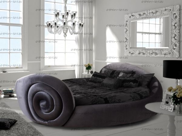 Кровать круглая Амстердам 1051 (б/о)