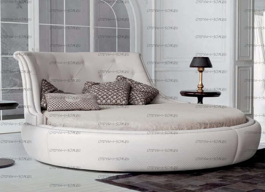 Кровать круглая Амстердам 1009 б/о