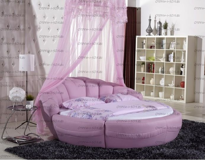 Кровать круглая Амстердам 1038 (б/о)