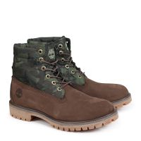 TIMBERLAND  ROLL-TOP BOOTS Brown Khaki