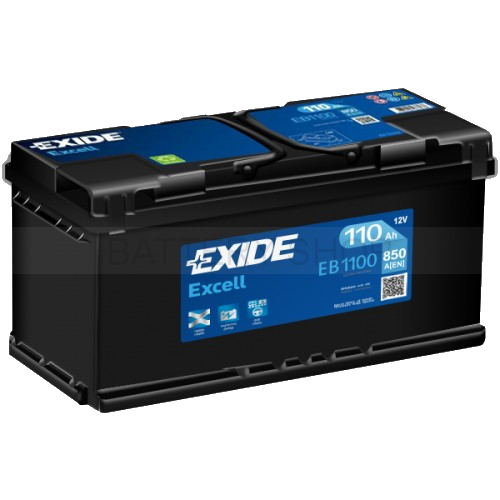 Exide Excell 110 Ah 850 A EB1100 Exide Excell 110 Ah 850 A EB1100