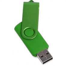 Флешки Twist Color зеленые 8-16-32 Gb