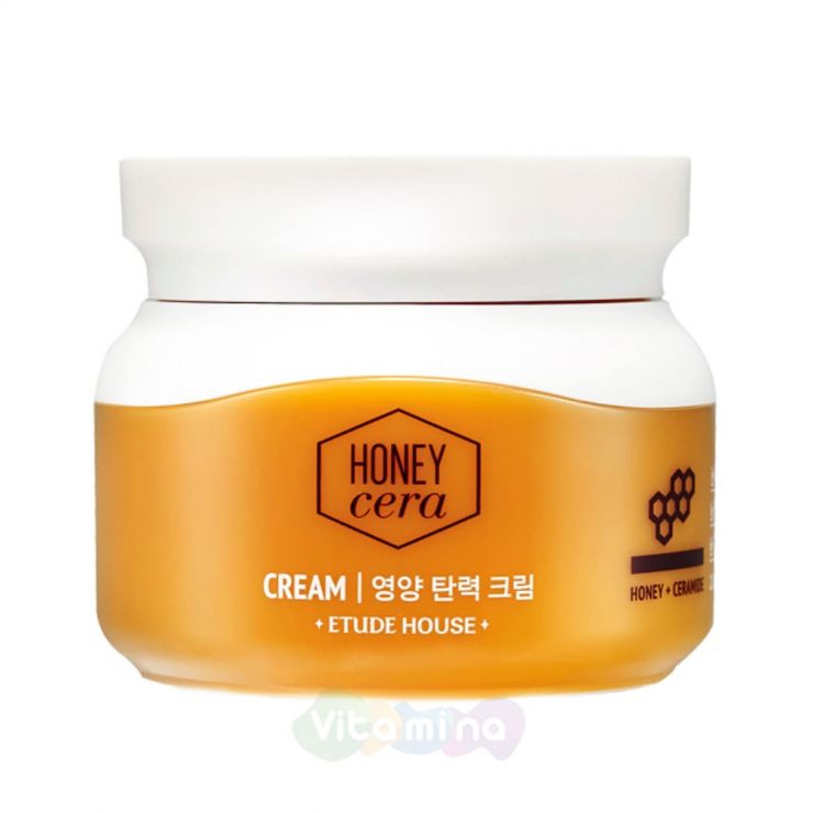 Etude House Питательный крем с керамидами и мёдом Honey Cera Cream, 60 мл