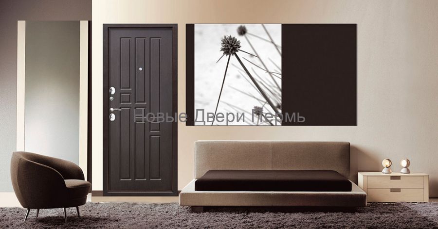 "БРИДЖ" Гарда 8мм. Венге входная дверь в квартиру