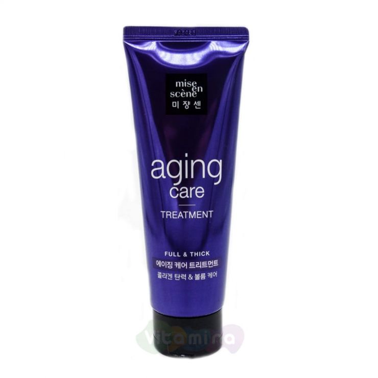 Mise En Scene Антивозрастная маска для волос Aging Care Treatment Pack, 180 мл