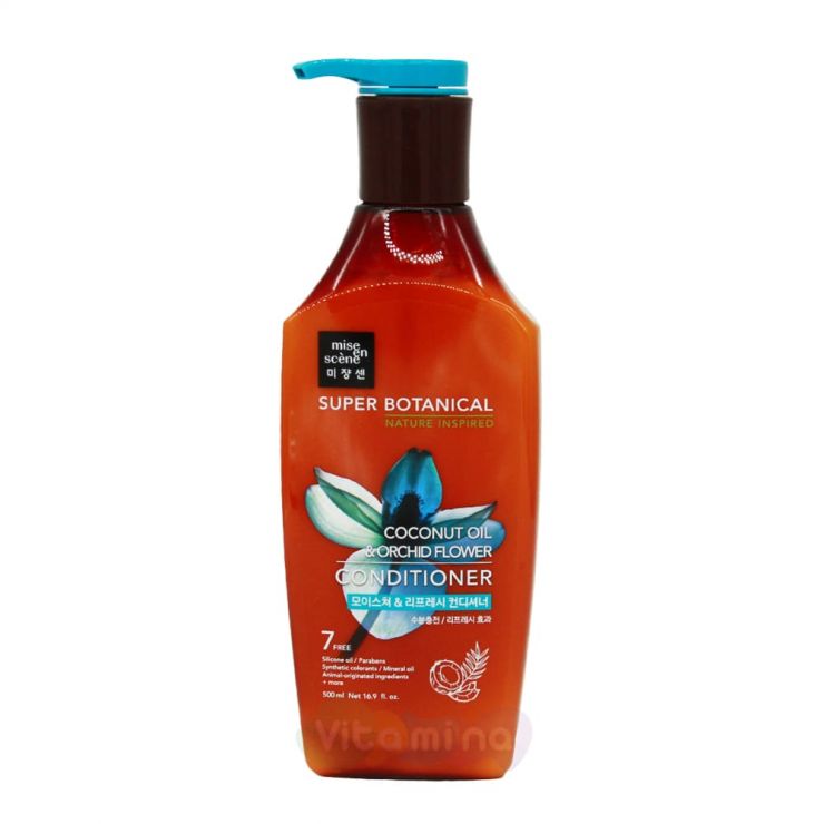 Mise En Scene Увлажняющий освежающий кондиционер Super Botanical Moisture & Refresh Conditioner, 500 мл