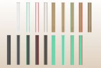 Наличники составные разные