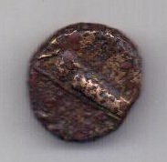 Обол 155-125 до н. э. Перисад IV Пантикапей Боспор