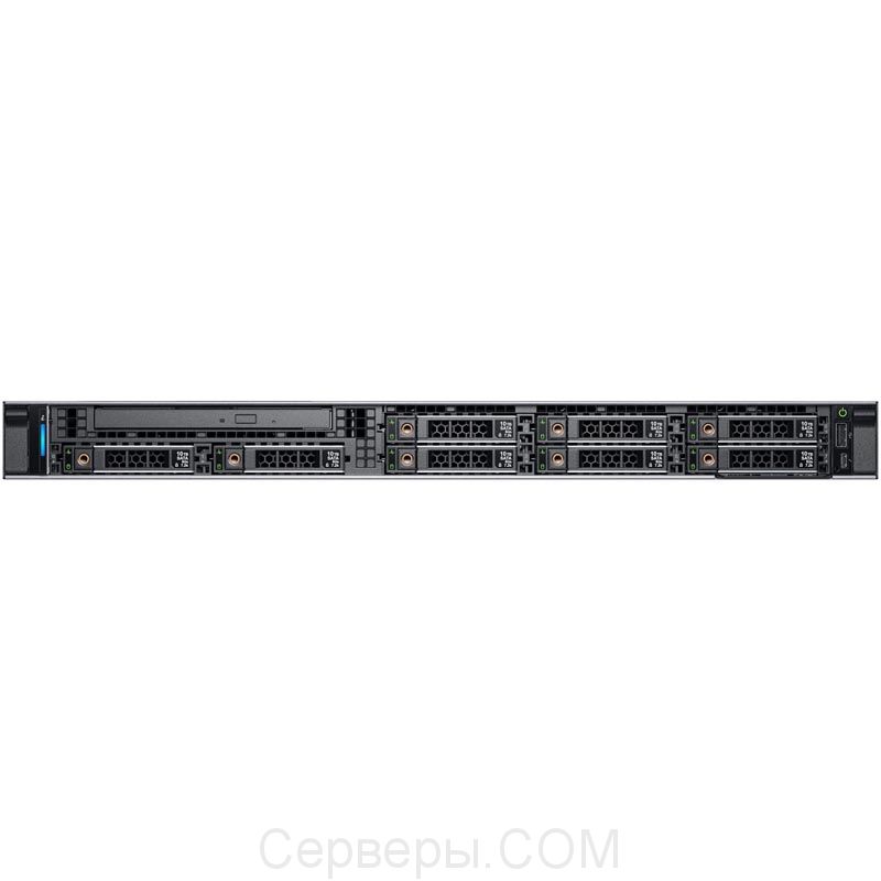 Сервер Dell PowerEdge R340 2.5" Rack 1U, 210-AQUB-23