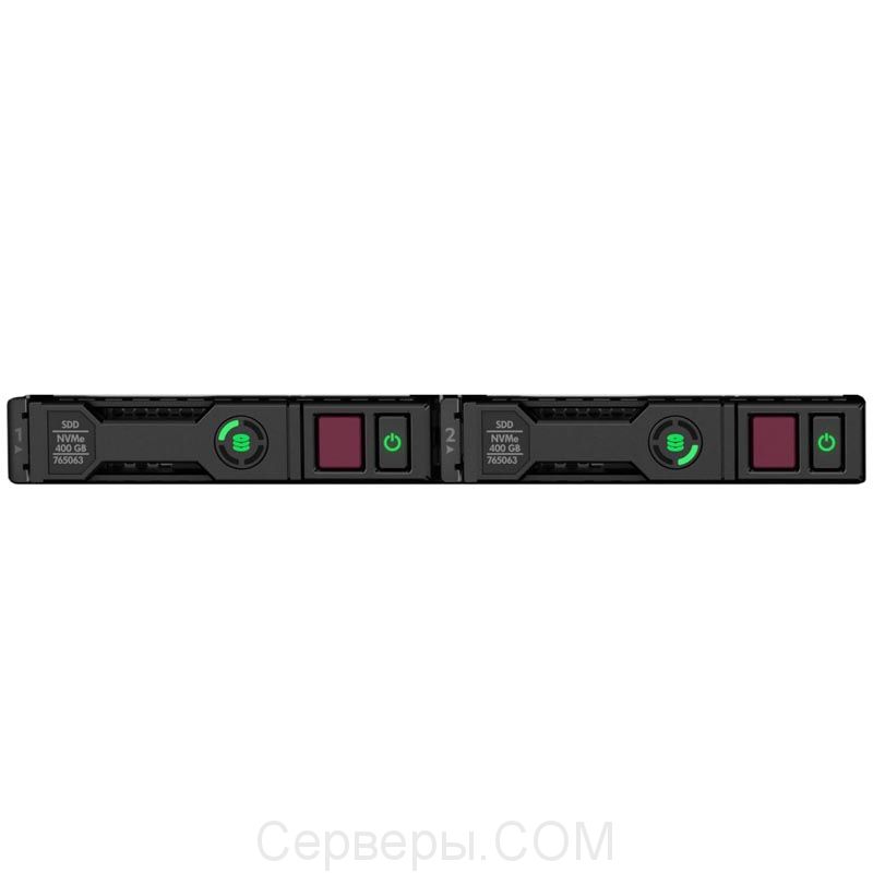 Дисковая корзина HP Enterprise ProLiant DL38X Gen10 2SFF HDD Front NVMe/SAS/SATA Kit, 826687-B21