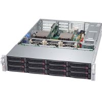 Корпус Supermicro SuperChassis 826BAC4-R1K23WB Rack 1200Вт Чёрный 2U, CSE-826BAC4-R1K23WB