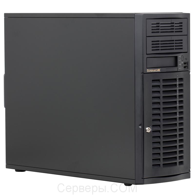 Корпус Supermicro SuperChassis 733TQ-668B Miditower 668Вт Чёрный, CSE-733TQ-668B