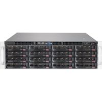 Корпус Supermicro SuperChassis 836BE1C-R1K23B Rack 1200Вт Чёрный 3U, CSE-836BE1C-R1K23B